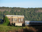 Amtrak Empire Service train #242 stopped @ DV Tower. Photo taken by Brian Weinberg, 9/30/2005.