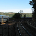 Amtrak Empire Service train #242 stopped @ DV Tower. Photo taken by Brian Weinberg, 9/30/2005.