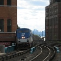 Amtrak P32DM-AC 706 @ Yonkers, NY (Train #283). Photo taken by Brian Weinberg, 10/16/2005.