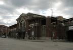 Yonkers, NY Metro-North and Amtrak station. Photo taken by Brian Weinberg, 10/16/2005.