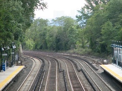 MNCR Ludlow station (Hudson Line). Photo taken by Brian Weinberg, 10/16/2005.