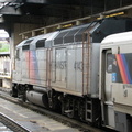 NJT GP40FH-2 4143 @ Newark Penn Station. Photo taken by Brian Weinberg, 10/23/2005.
