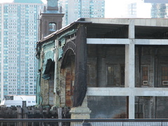 Northern-most ferry slips @ Hoboken Terminal. Photo taken by Brian Weinberg, 10/23/2005.