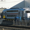 NJT Multilevel railcar @ MMC. Photo taken by Brian Weinberg, 10/23/2005.