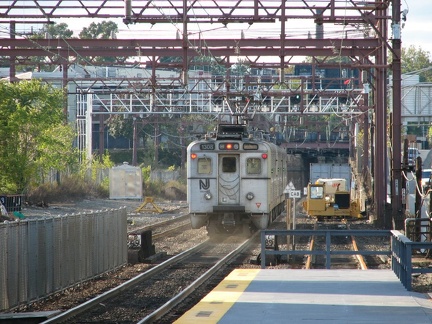 NJT Arrow III MU 1308 @ Newark Broad Street. Photo taken by Brian Weinberg, 10/23/2005.