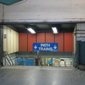 Entrance to west PATH mezzanine @ Hoboken Terminal. Photo taken by Brian Weinberg, 10/23/2005.