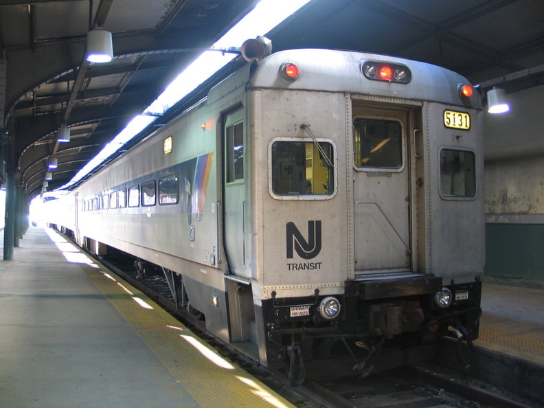 NJT Comet I Cab 5131 @ Hoboken Terminal. Photo taken by Brian Weinberg, 10/23/2005.