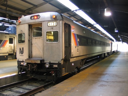 NJT Comet I Cab 5131 @ Hoboken Terminal. Photo taken by Brian Weinberg, 10/23/2005.