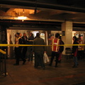 R-160B 8713 @ Hoyt-Schermerhorn (at the abandoned / disused Queens-bound platform). Car was on display for the public evaluation