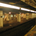 R-160B 871x @ Hoyt-Schermerhorn (at the abandoned / disused Queens-bound platform). Car was on display for the public evaluation