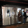 R-160B 8713 @ Hoyt-Schermerhorn (at the abandoned / disused Queens-bound platform). Car was on display for the public evaluation