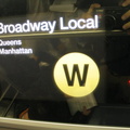 The FIND (Flexible Information and Notice Display) being evaluated on R-160B 8713 @ Hoyt-Schermerhorn. This photo shows the LCD