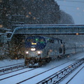 PHOTOSHOPPED *** Amtrak P32AC-DM 701 @ Riverdale (Empire Service). Photo taken by Brian Weinberg, 12/9/2005.