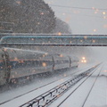 Amtrak Empire Service train @ Riverdale. Photo taken by Brian Weinberg, 12/9/2005.