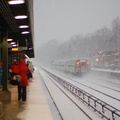 Amtrak P32AC-DM 701 @ Riverdale (Empire Service). Photo taken by Brian Weinberg, 12/9/2005.