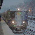 MNCR M-3a 8123 @ Riverdale (Hudson Line). Photo taken by Brian Weinberg, 12/9/2005.