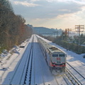 PHOTOSHOPPED *** CDOT P32AC-DM 229 @ Riverdale (Hudson Line). Note the cross country skier and the George Washington Bridge. Pho