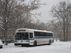MTA Bus MCI Classic 7888 @ Riverdale (Bronx), NY (BxM1). Photo taken by Brian Weinberg, 12/9/2005.