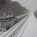 MNCR P32AC-DM 204 @ Riverdale (Hudson Line). Photo taken by Brian Weinberg, 12/9/2005.
