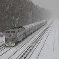 MNCR P32AC-DM 204 @ Riverdale (Hudson Line). Photo taken by Brian Weinberg, 12/9/2005.