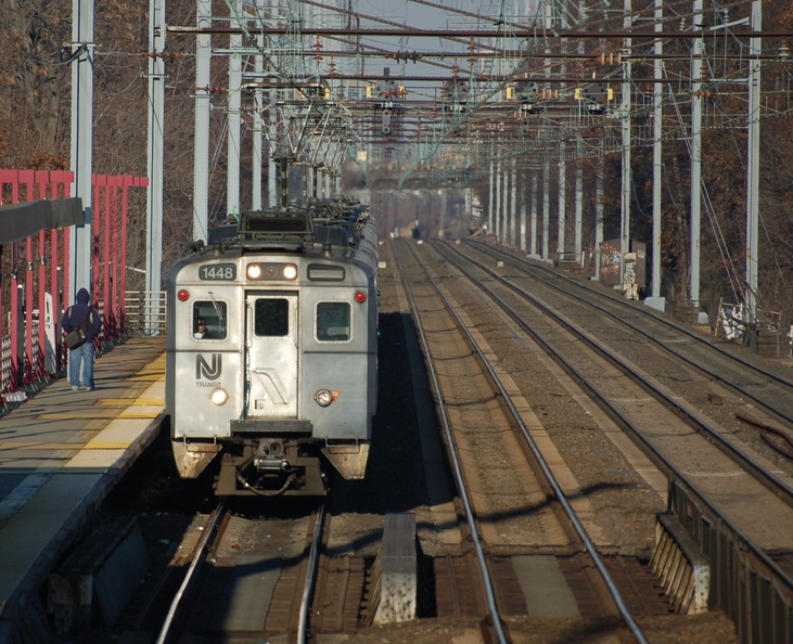 NJT Arrow III MU 1448 @ Elizabeth, NJ. Photo taken by Brian Weinberg, 12/18/2005.