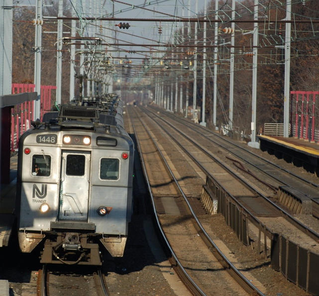 NJT Arrow III MU 1448 @ Elizabeth, NJ. Photo taken by Brian Weinberg, 12/18/2005.