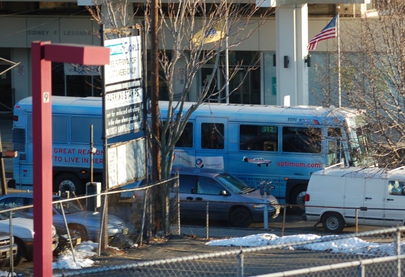 NJT MCI 8090 @ Elizabeth, NJ (112). Photo taken by Brian Weinberg, 12/18/2005.