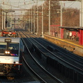 NJT ALP-46 4608 @ Elizabeth, NJ. Photo taken by Brian Weinberg, 12/18/2005.