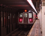 R-142A @ 23 St (6). This is the first rush hour since the strike ended and service resumed. Photo taken by Brian Weinberg, 12/23