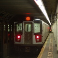 R-142A @ 23 St (6). This is the first rush hour since the strike ended and service resumed. Photo taken by Brian Weinberg, 12/23