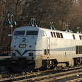MNCR P32AC-DM 219 @ Riverdale (Hudson Line). Photo taken by Brian Weinberg, 1/8/2006.