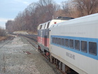 MNCR Shoreliner Coach 6175 &quot;Working Class Hero&quot; @ Riverdale (Hudson Line). Photo taken by Brian Weinberg, 1/8/2006.