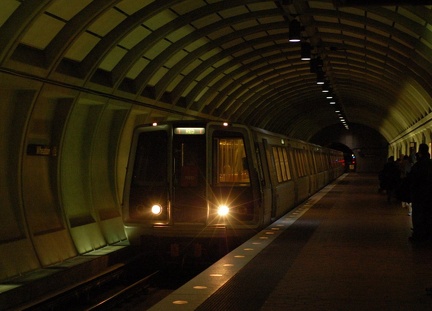 WMATA 3151 @ Wheaton (Red Line). Photo taken by Brian Weinberg, 1/22/2006.