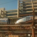 Amtrak Acela meets Amtrak 10001 &quot;Beech Grove&quot; @ Union Station (Washington, DC). Photo taken by Tamar Weinberg, 1/22/20