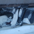 MNCR / CDOT M2 @ Harlem - 125th Street. Detail of truck and third rail shoe. Photo taken by Brian Weinberg, 2/13/2006.