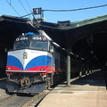 Metro-North Commuter Railroad F40PH-2CAT 4194 @ Hoboken Terminal (Track 1). Photo taken by Brian Weinberg, 2/19/2006.