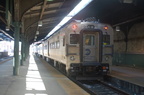 Metro-North Commuter Railroad Comet V Cab @ Hoboken Terminal (Track 1). Photo taken by Brian Weinberg, 2/19/2006.