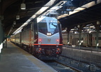 NJ Transit PL42AC 4025 @ Hoboken Terminal. Photo taken by Brian Weinberg, 2/19/2006.