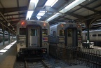 NJ Transit Comet V Cab 6069 and 6026 @ Hoboken Terminal. Photo taken by Brian Weinberg, 2/19/2006.