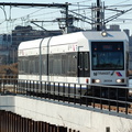 NJ Transit HBLR LRV 2033A @ Hoboken Terminal. Photo taken by Brian Weinberg, 2/19/2006.