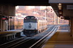 NJ Transit F40PH-2CAT 4117 @ Secaucus Transfer. Photo taken by Brian Weinberg, 2/19/2006.