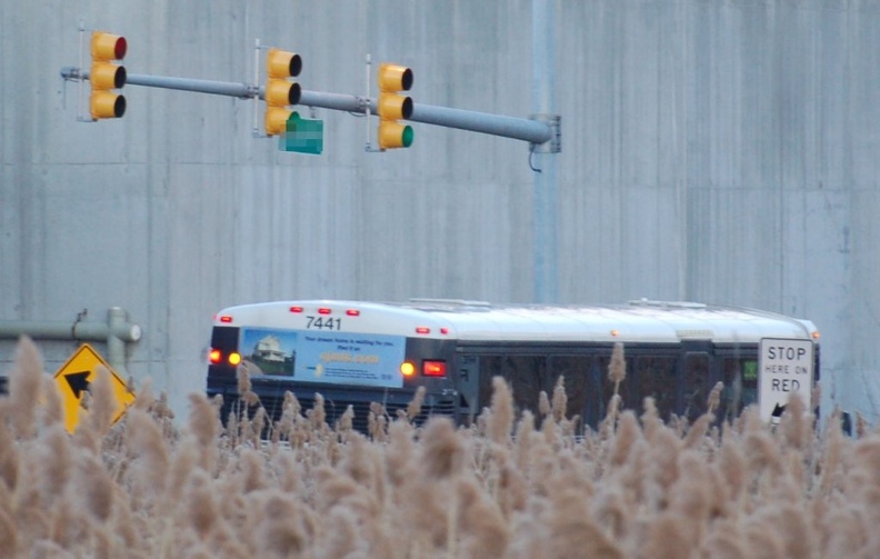 some bus @ Secaucus Transfer. Photo taken by Brian Weinberg, 2/19/2006.