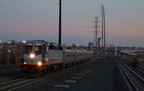 NJ Transit PL42AC 4025 @ Secaucus Transfer. Photo taken by Brian Weinberg, 2/19/2006.