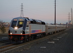 NJ Transit PL42AC 4025 @ Secaucus Transfer. Photo taken by Brian Weinberg, 2/19/2006.