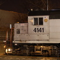 NJ Transit GP40FH-2 4141 @ Secaucus Transfer. Photo taken by Brian Weinberg, 2/19/2006.