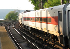 MNCR/CDOT Coach 6236 (CEDAR HILL) @ Spuyten Duyvil (Hudson Line). Note that this coach is one of seven former SLE Bombardiers no