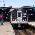 R-143 @ Broadway Junction (L). Photo taken by Brian Weinberg, March 9, 2003.