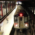 R-142 @ 14 St-Union Sq (4). Photo taken by Brian Weinberg, March 9, 2003.