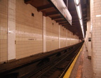 Chambers St (J/M/Z) - southbound platform (looking north). Photo taken by Brian Weinberg, 6/28/2006.