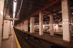 Chambers St (J/M/Z) - center platform (looking north). Photo taken by Brian Weinberg, 6/28/2006.